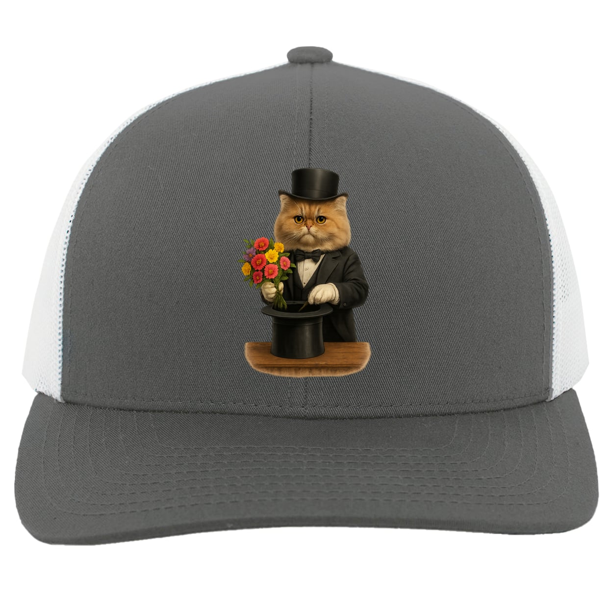 104C Trucker Snap Back - Graphite/White