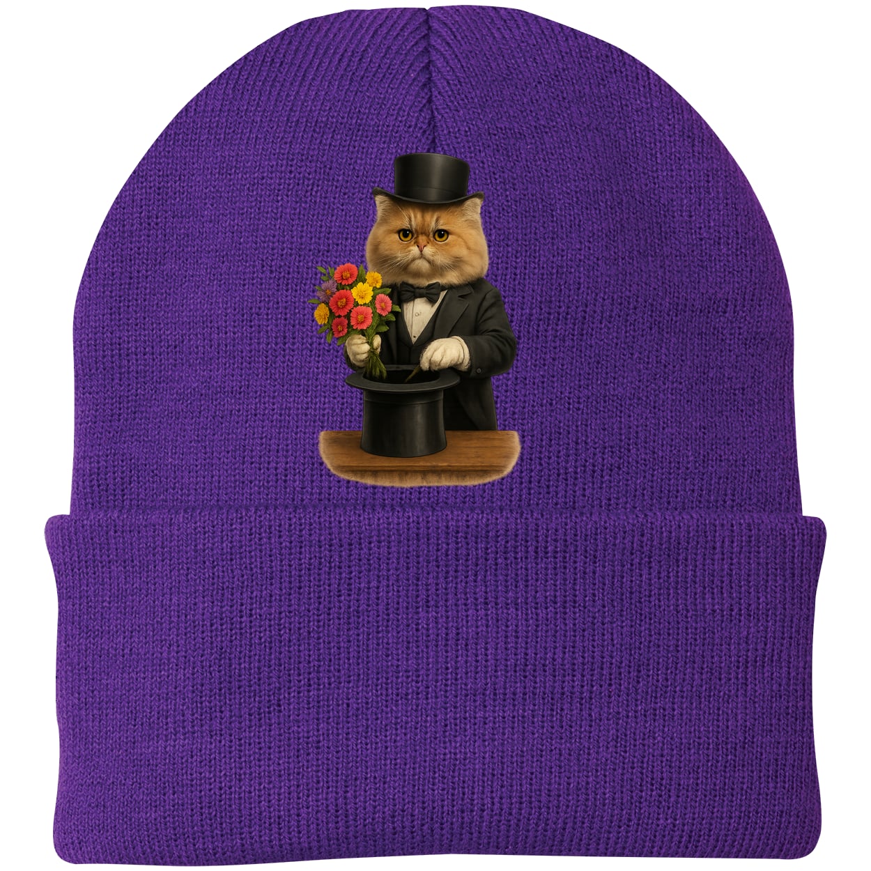 CP90 Port & Company Knit Beanie - Athletic Purple