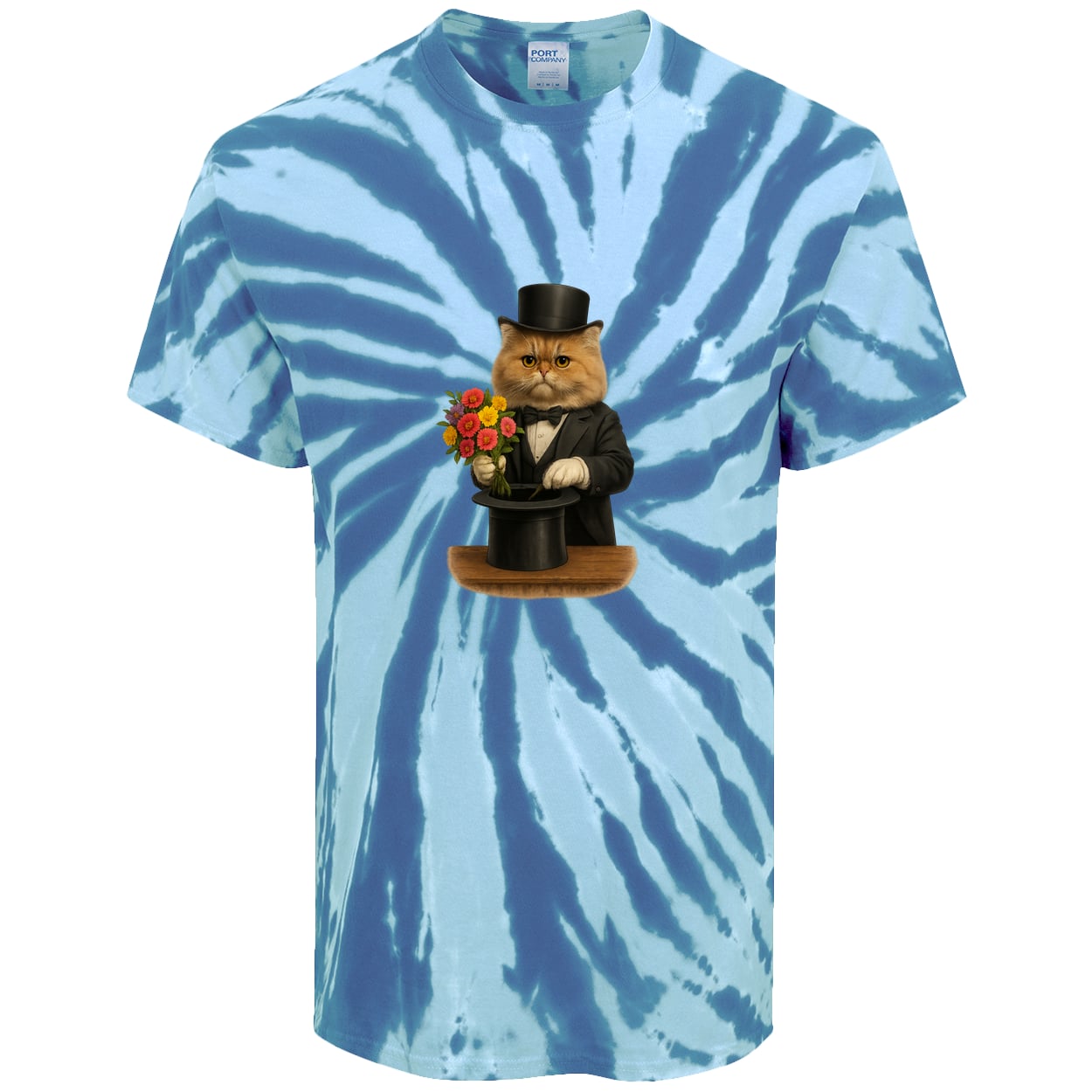 PC147 Port & Company Tie-Dye Tee - Royal