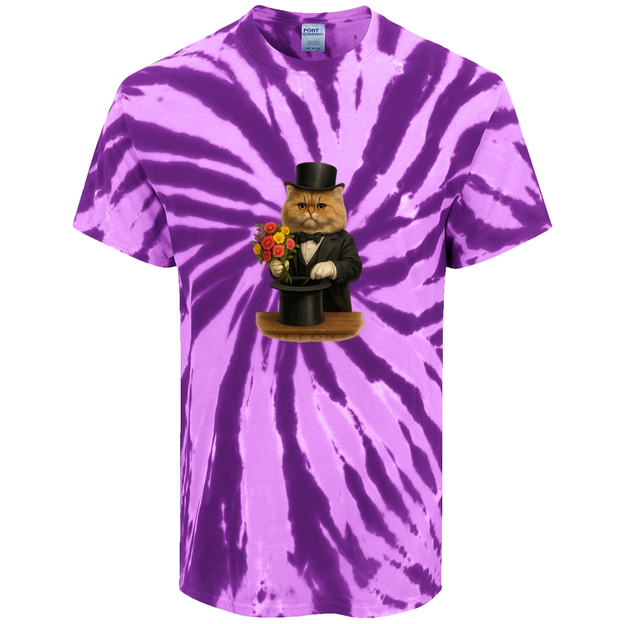 PC147 Port & Company Tie-Dye Tee - Purple