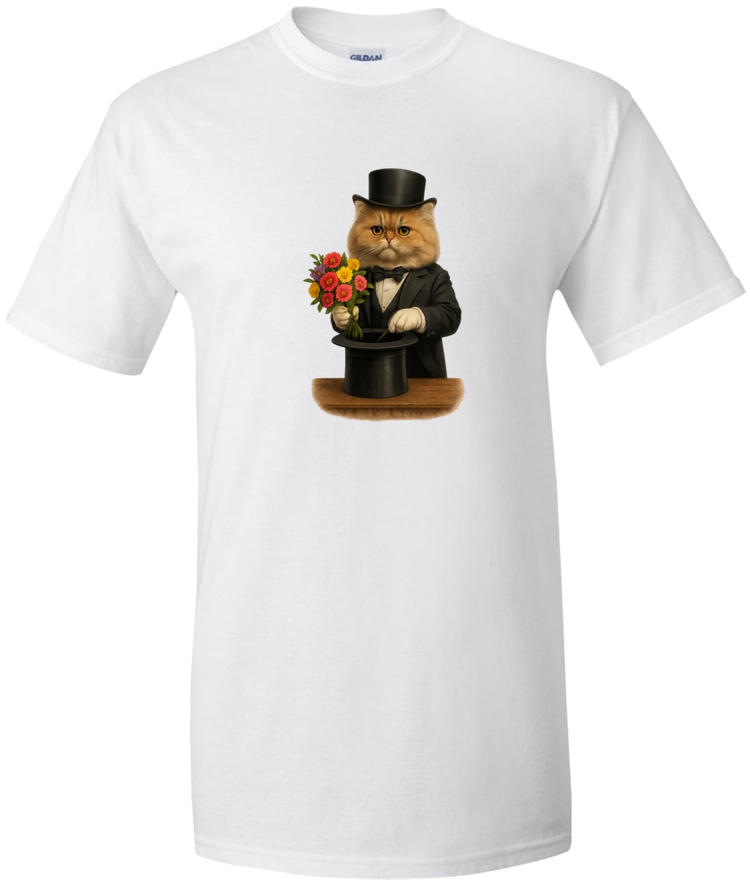 G200T Gildan Mens Tall Ultra Cotton Tee - White