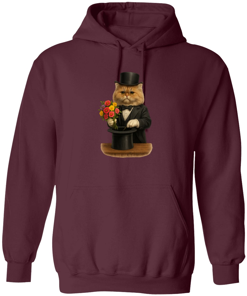 G185 Gildan Pullover Hoodie - Maroon