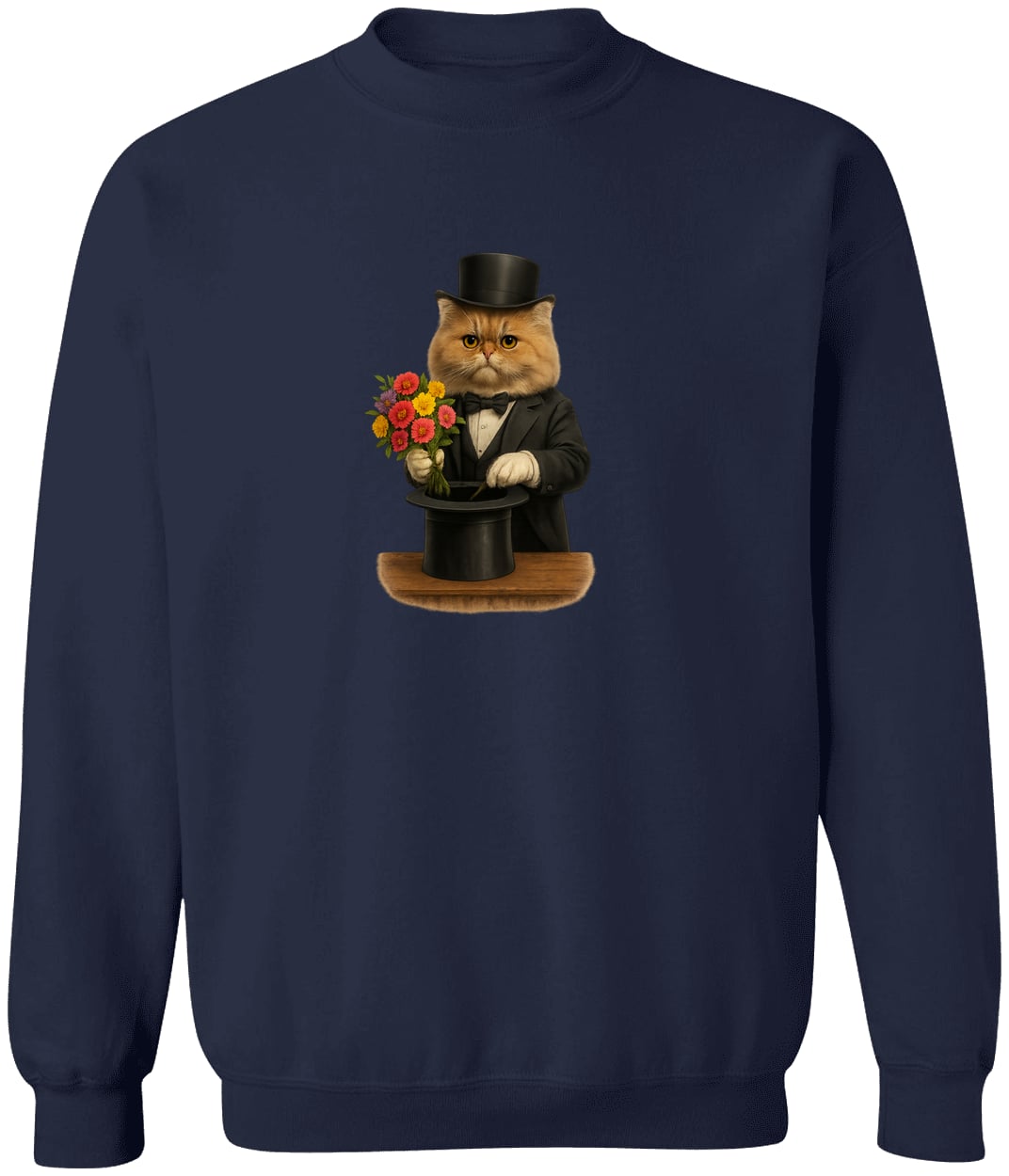 G180 Gildan Crewneck Pullover Sweatshirt - Navy
