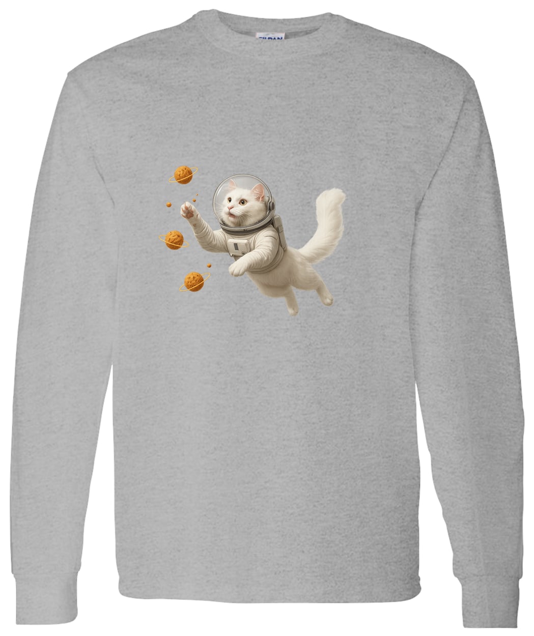 G540 LS T-Shirt 5.3 oz. - Sport Grey