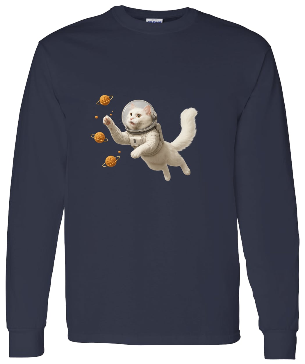 G540 LS T-Shirt 5.3 oz. - Navy