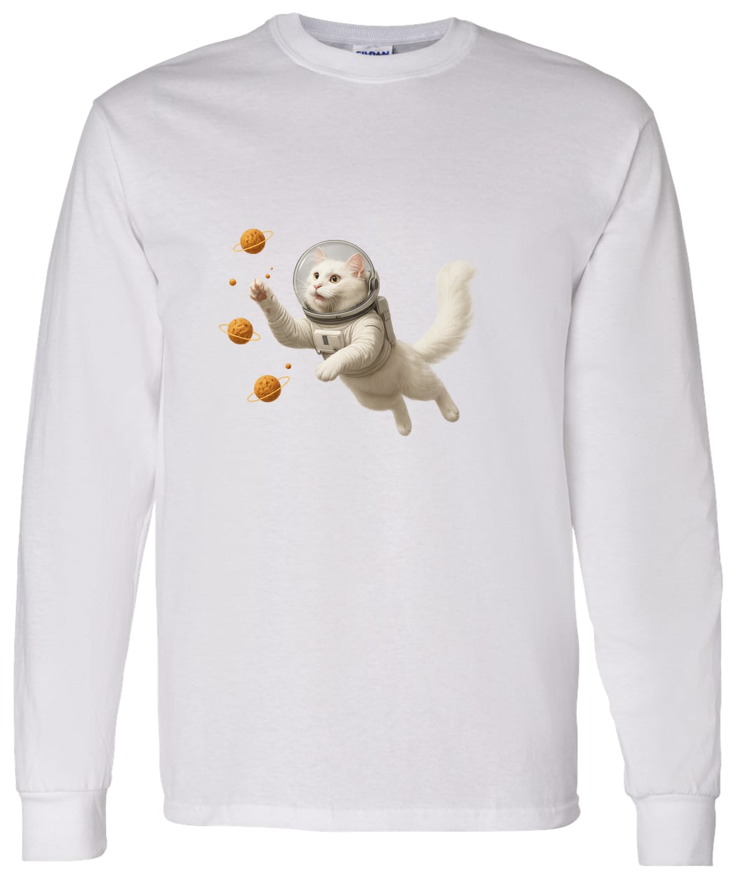 G540 LS T-Shirt 5.3 oz. - White