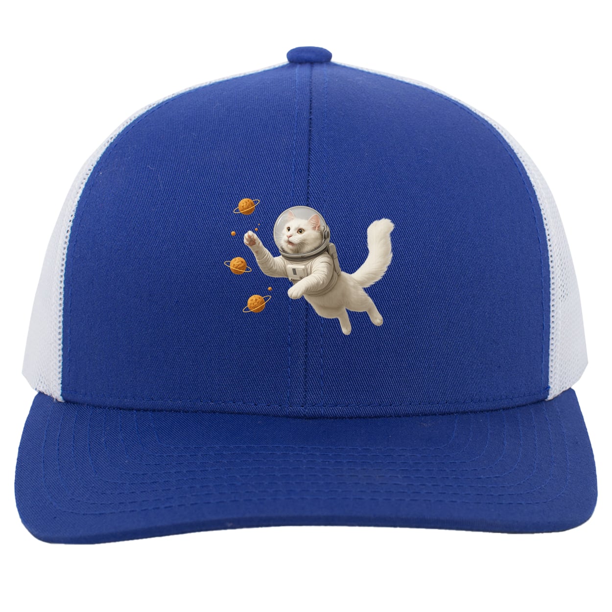 104C Trucker Snap Back - Royal/White