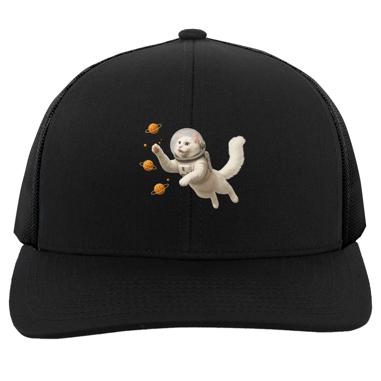 104C Trucker Snap Back - Black