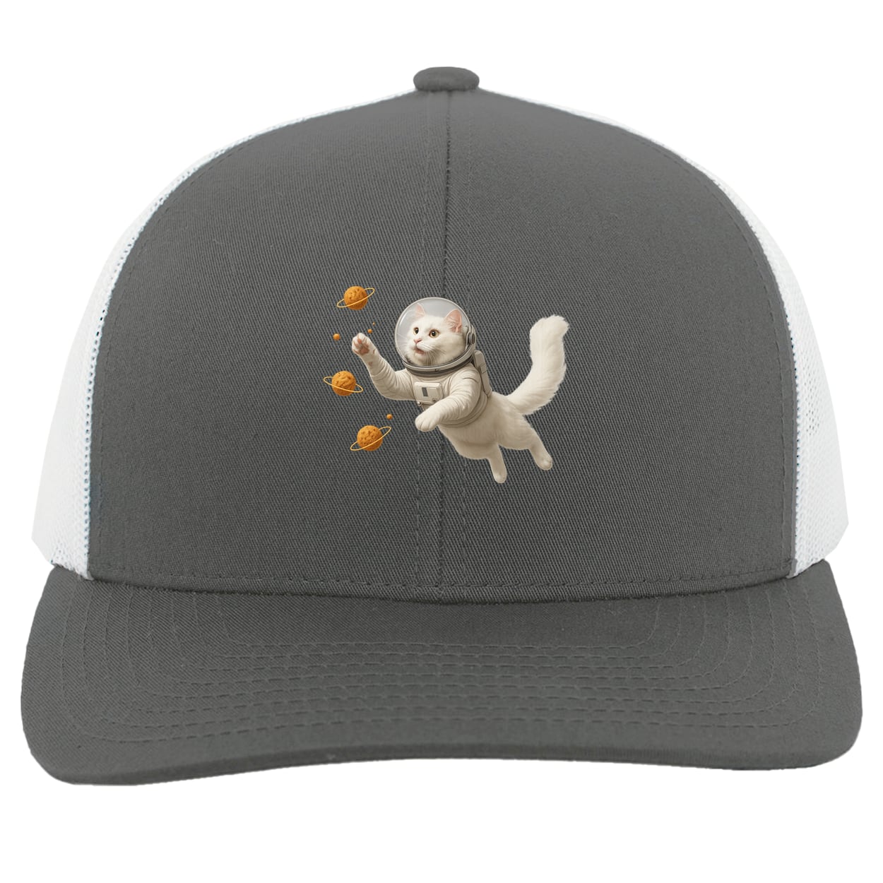 104C Trucker Snap Back - Graphite/White