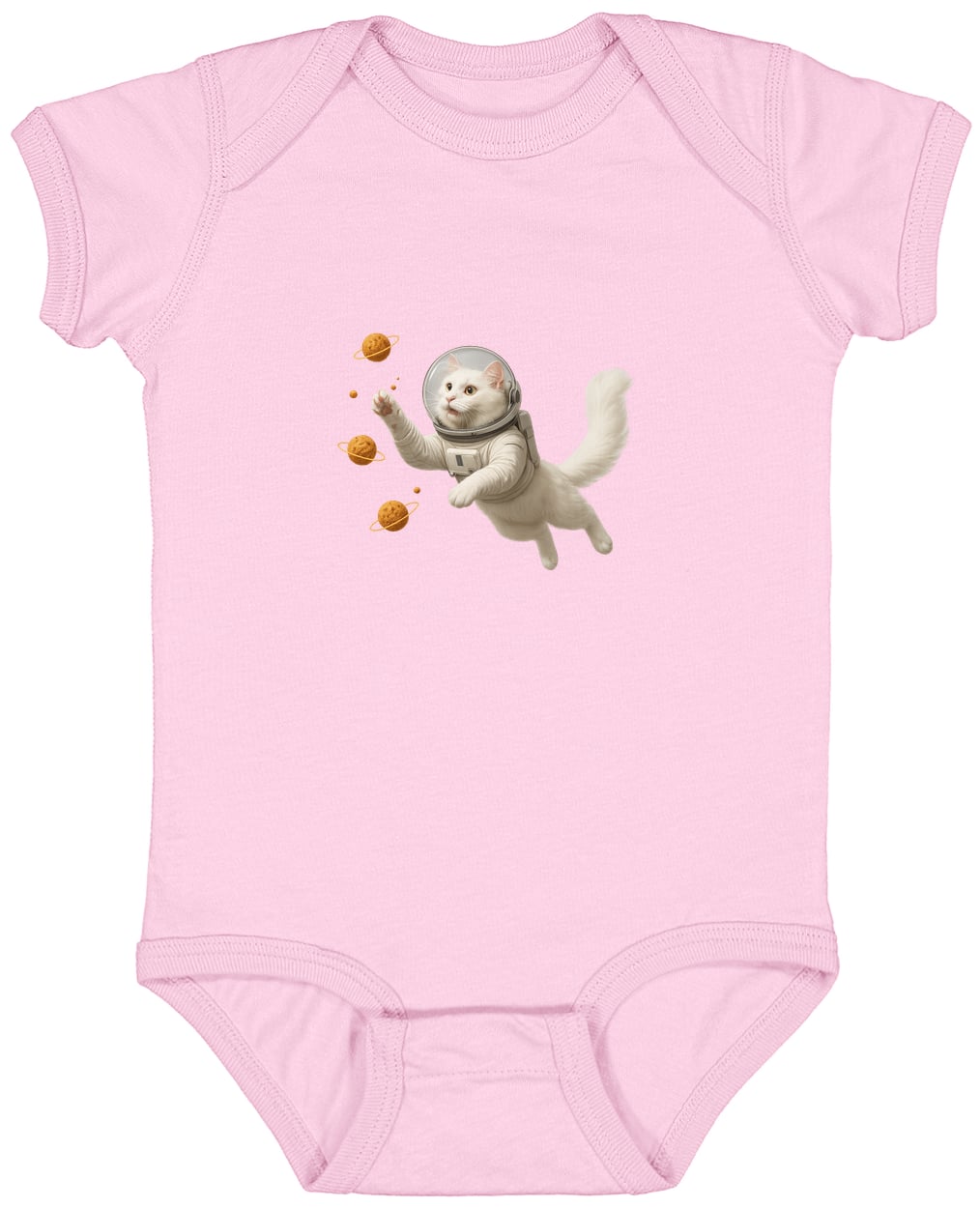 4424 Infant Fine Jersey Bodysuit - Pink