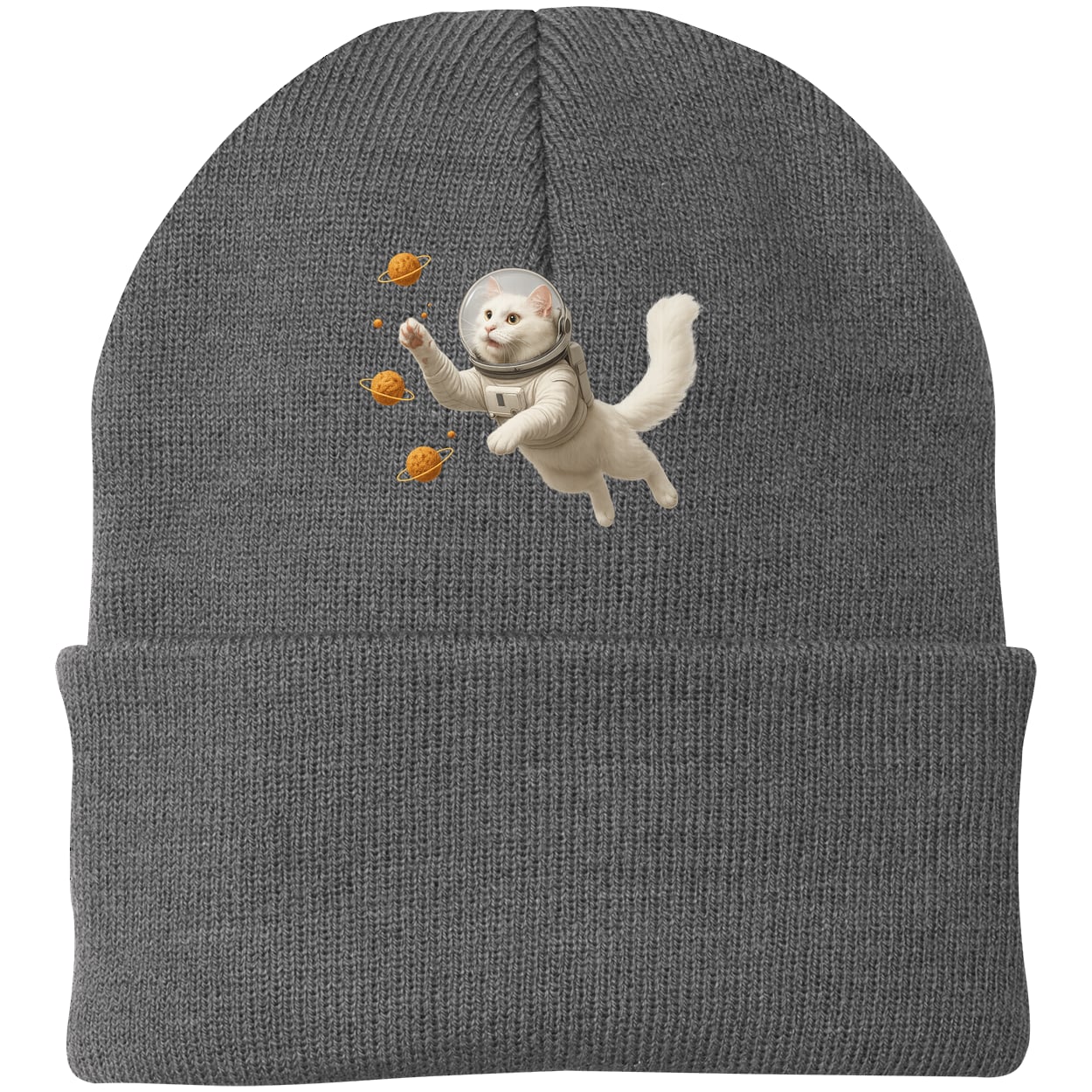 CP90 Port & Company Knit Beanie - Athletic Oxford