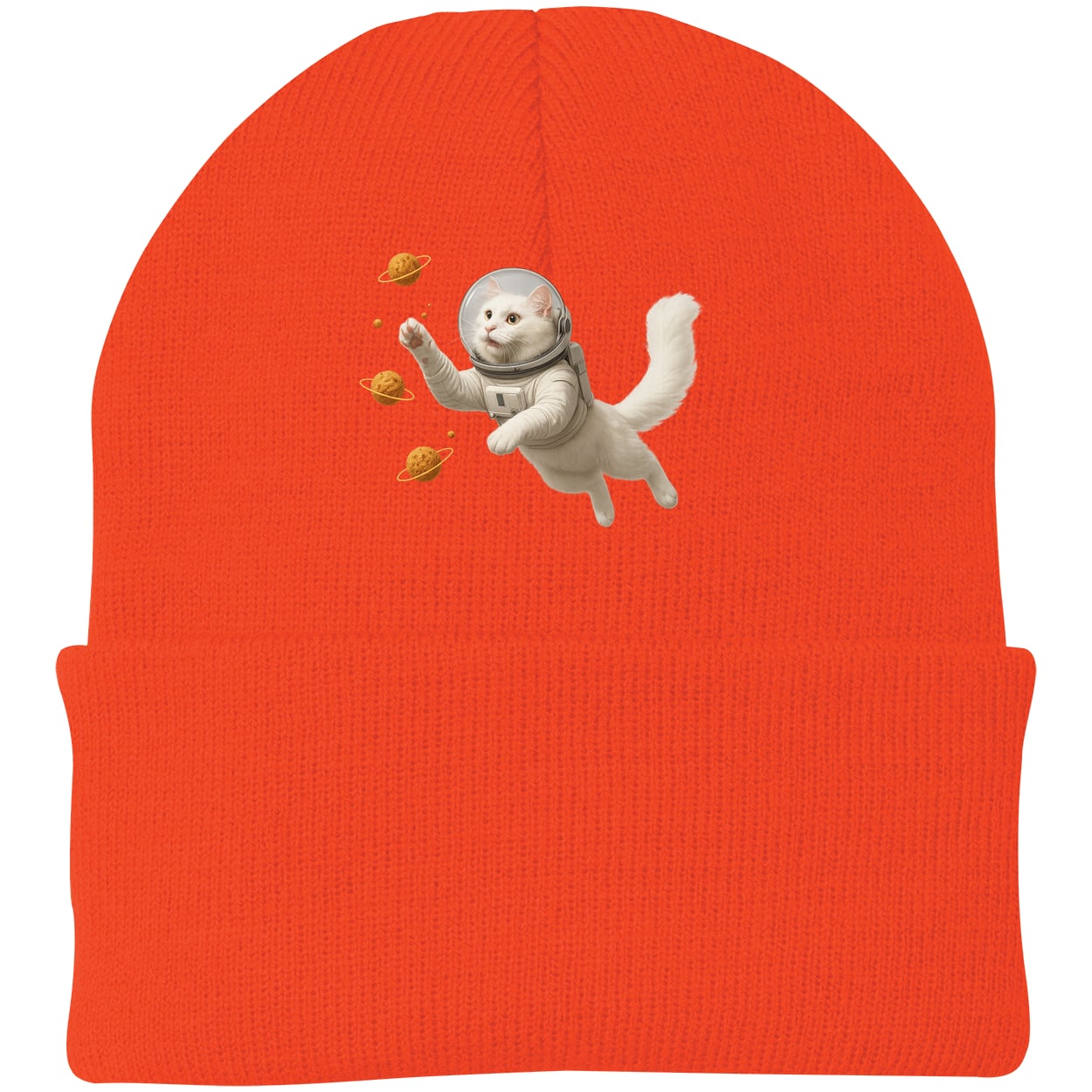 CP90 Port & Company Knit Beanie - Athletic Orange