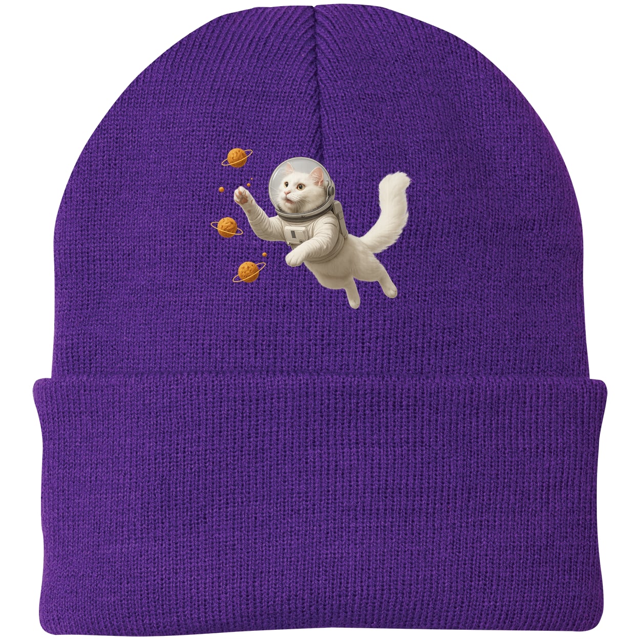 CP90 Port & Company Knit Beanie - Athletic Purple