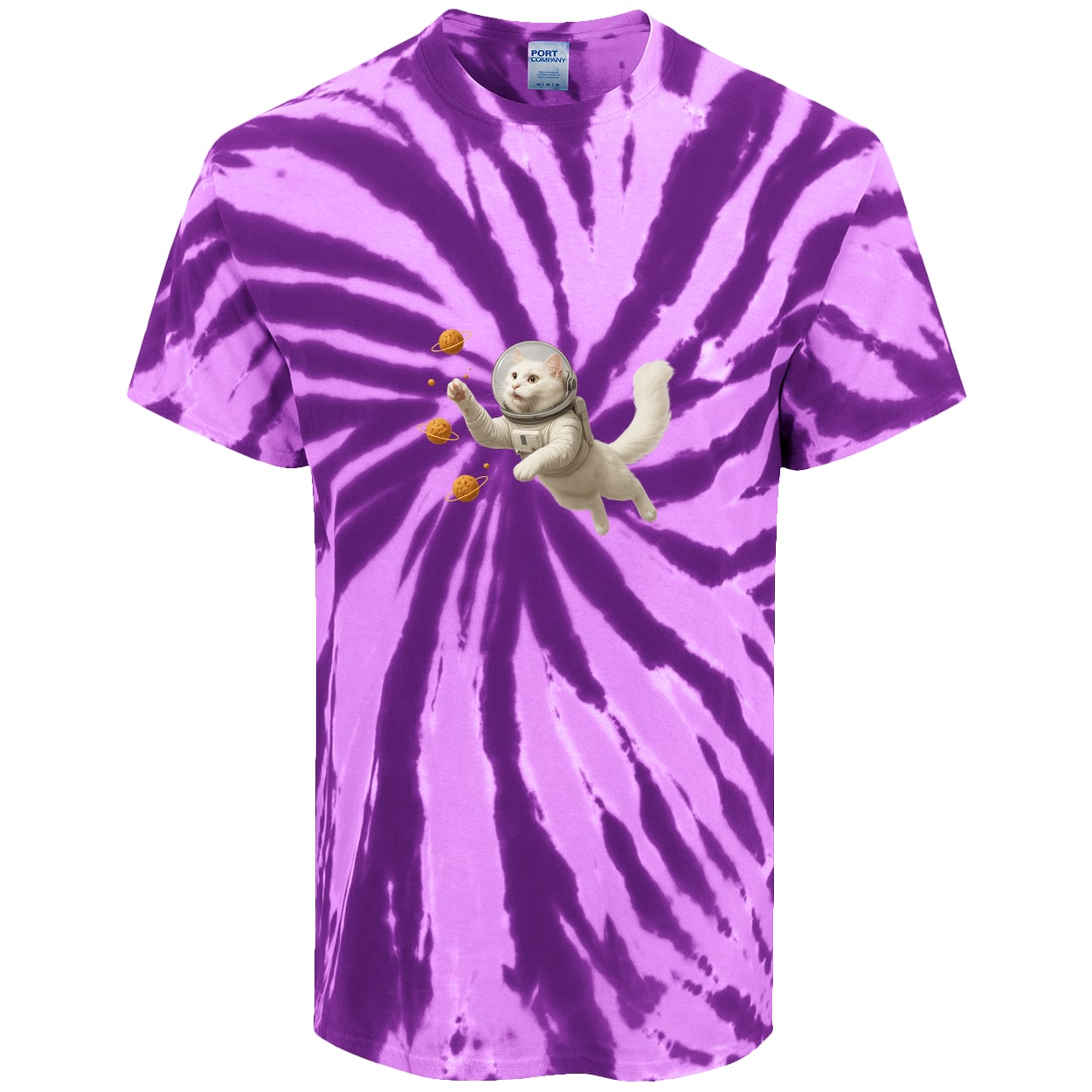 PC147 Port & Company Tie-Dye Tee - Purple