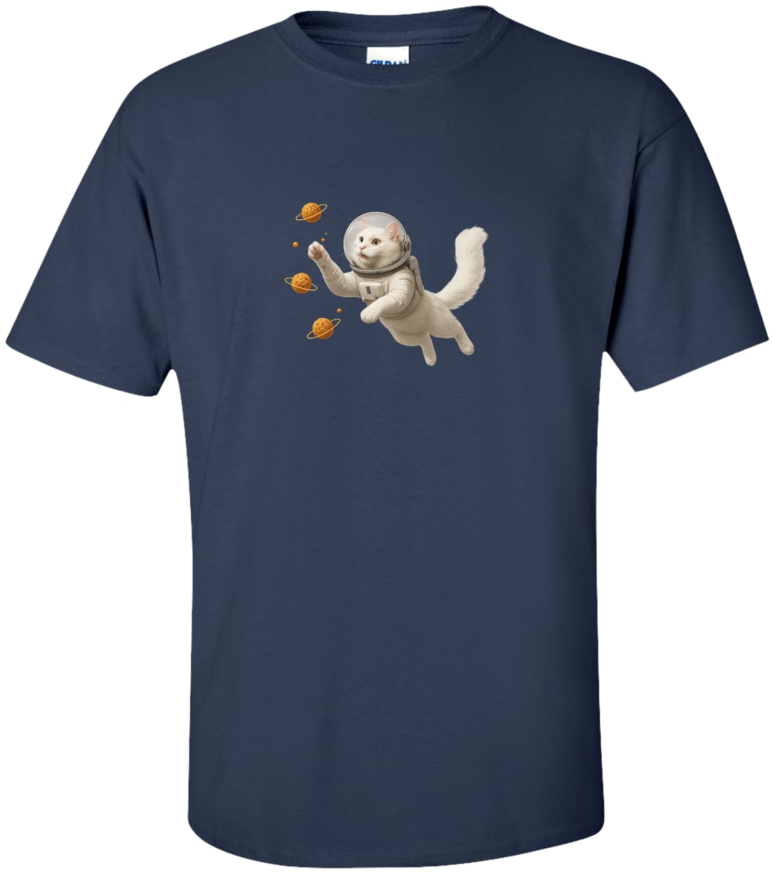 G200T Gildan Mens Tall Ultra Cotton Tee - Navy