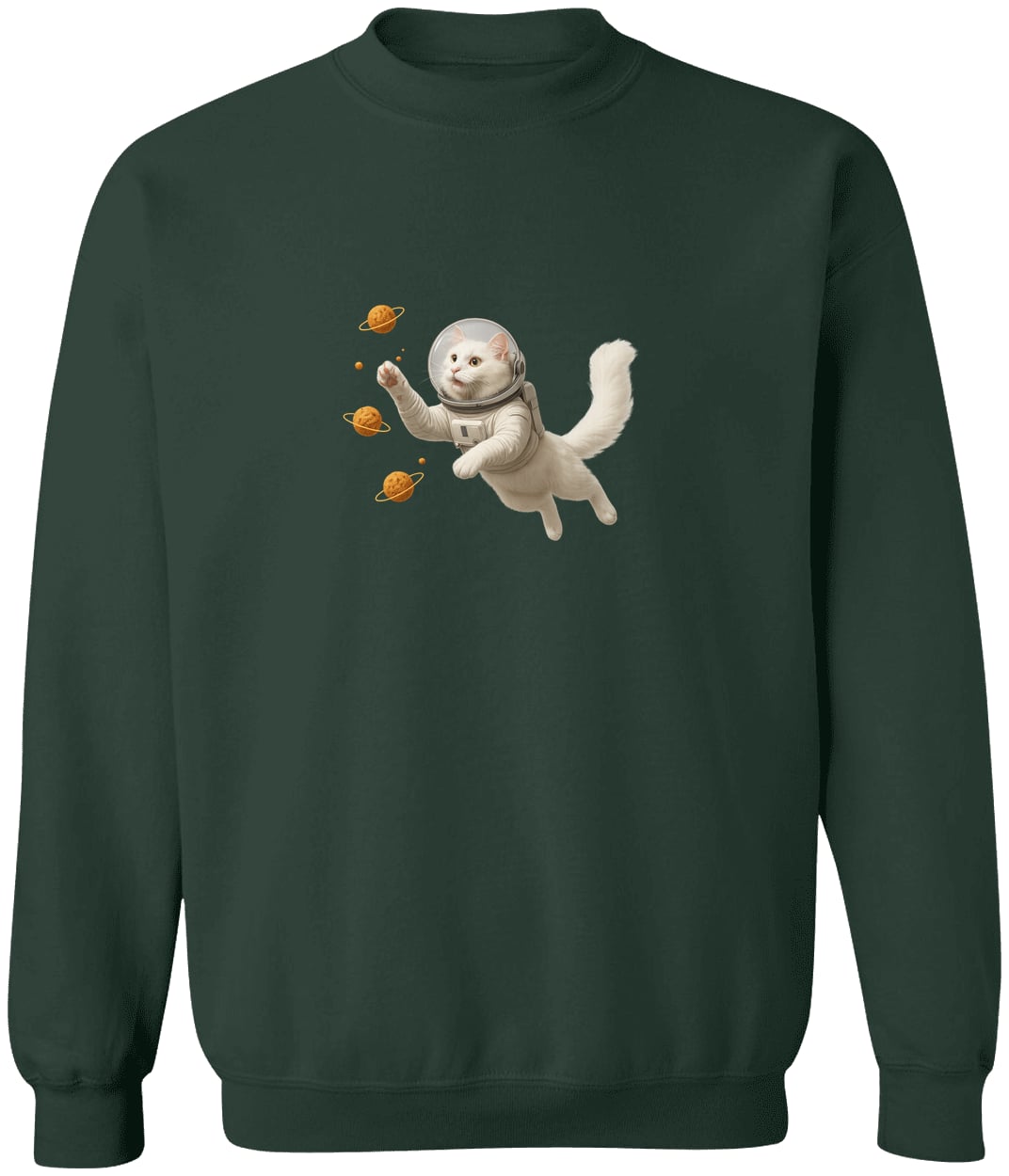 G180 Gildan Crewneck Pullover Sweatshirt - Forest Green