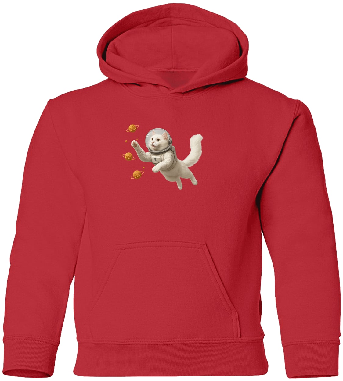 G185B Gildan Youth Pullover Hoodie - Red