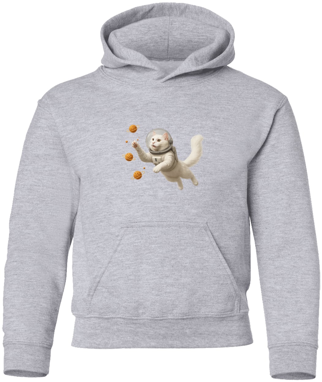 G185B Gildan Youth Pullover Hoodie - Sport Grey