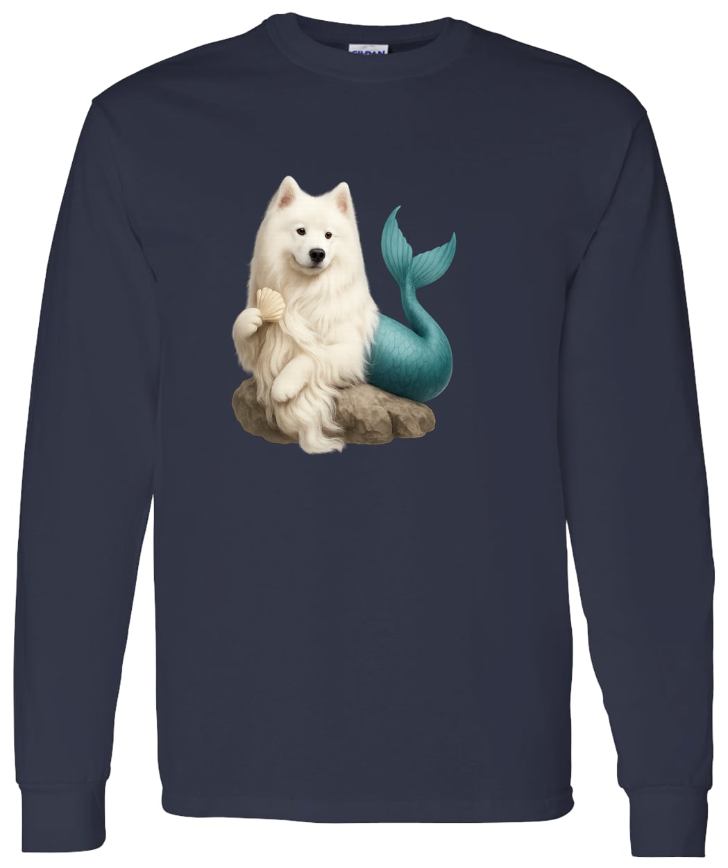 G540 LS T-Shirt 5.3 oz. - Navy