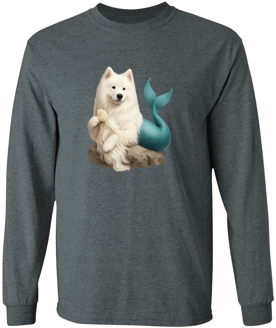 G540 LS T-Shirt 5.3 oz. - Dark Heather