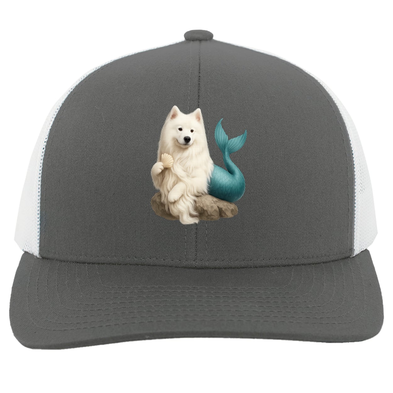 104C Trucker Snap Back - Graphite/White