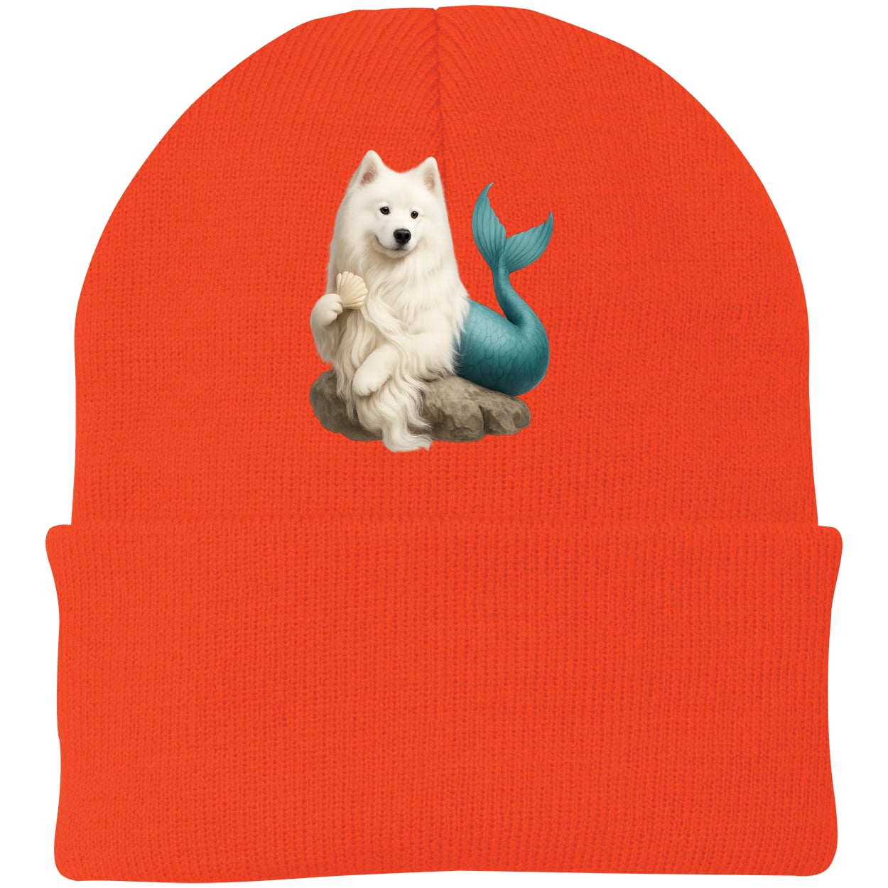 CP90 Port & Company Knit Beanie - Athletic Orange