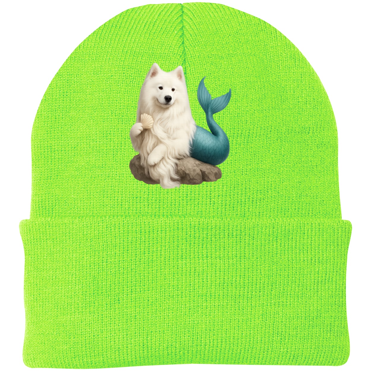 CP90 Port & Company Knit Beanie - Neon Green