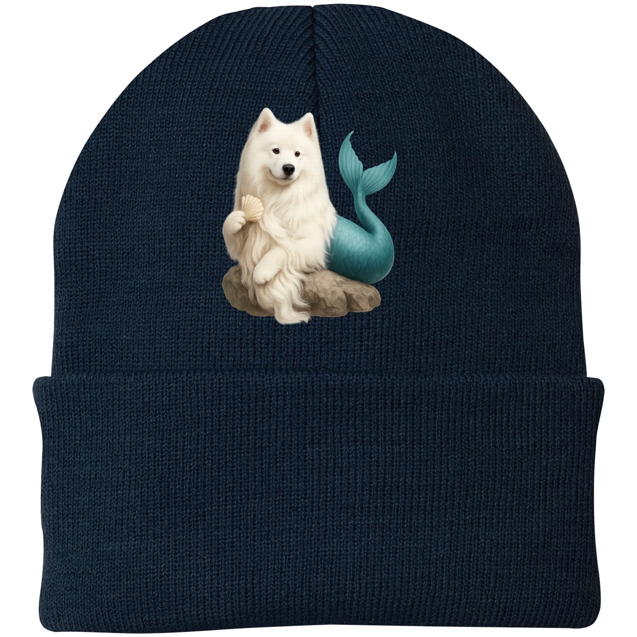 CP90 Port & Company Knit Beanie - Navy