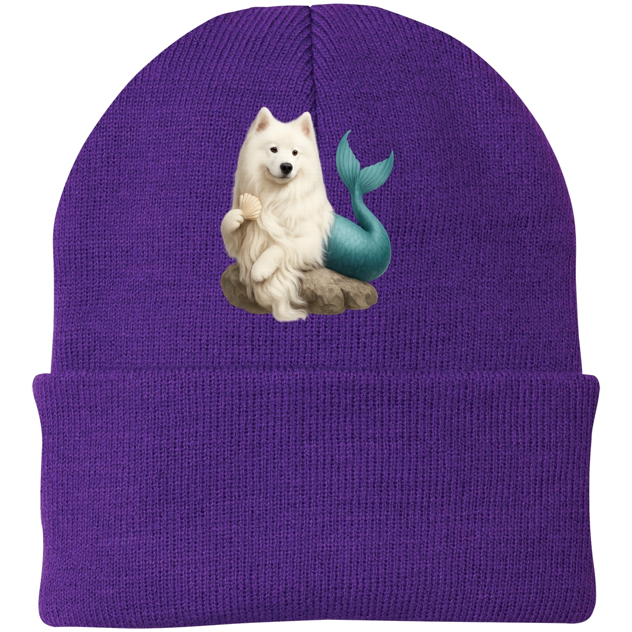 CP90 Port & Company Knit Beanie - Athletic Purple