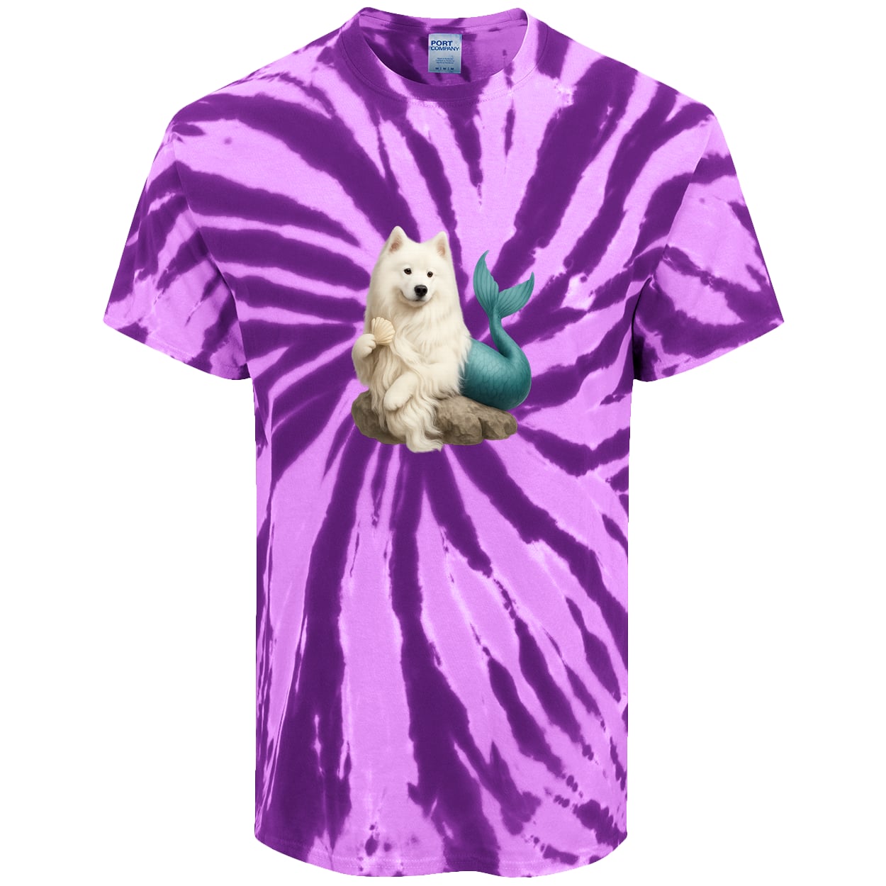 PC147 Port & Company Tie-Dye Tee - Purple