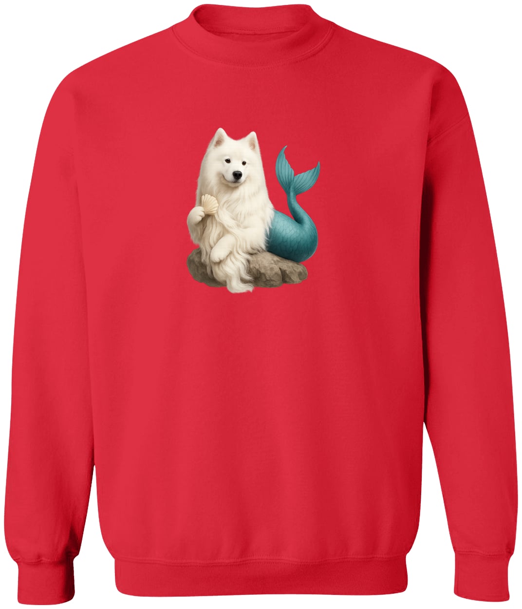 G180 Gildan Crewneck Pullover Sweatshirt - Red