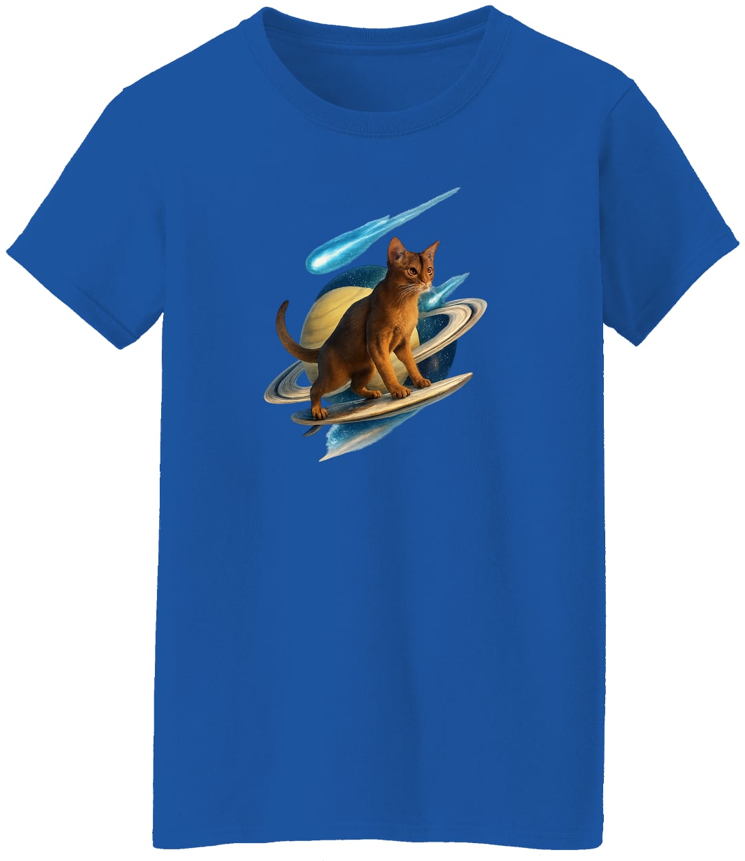 G500L Ladies' 5.3 oz. T-Shirt - Royal