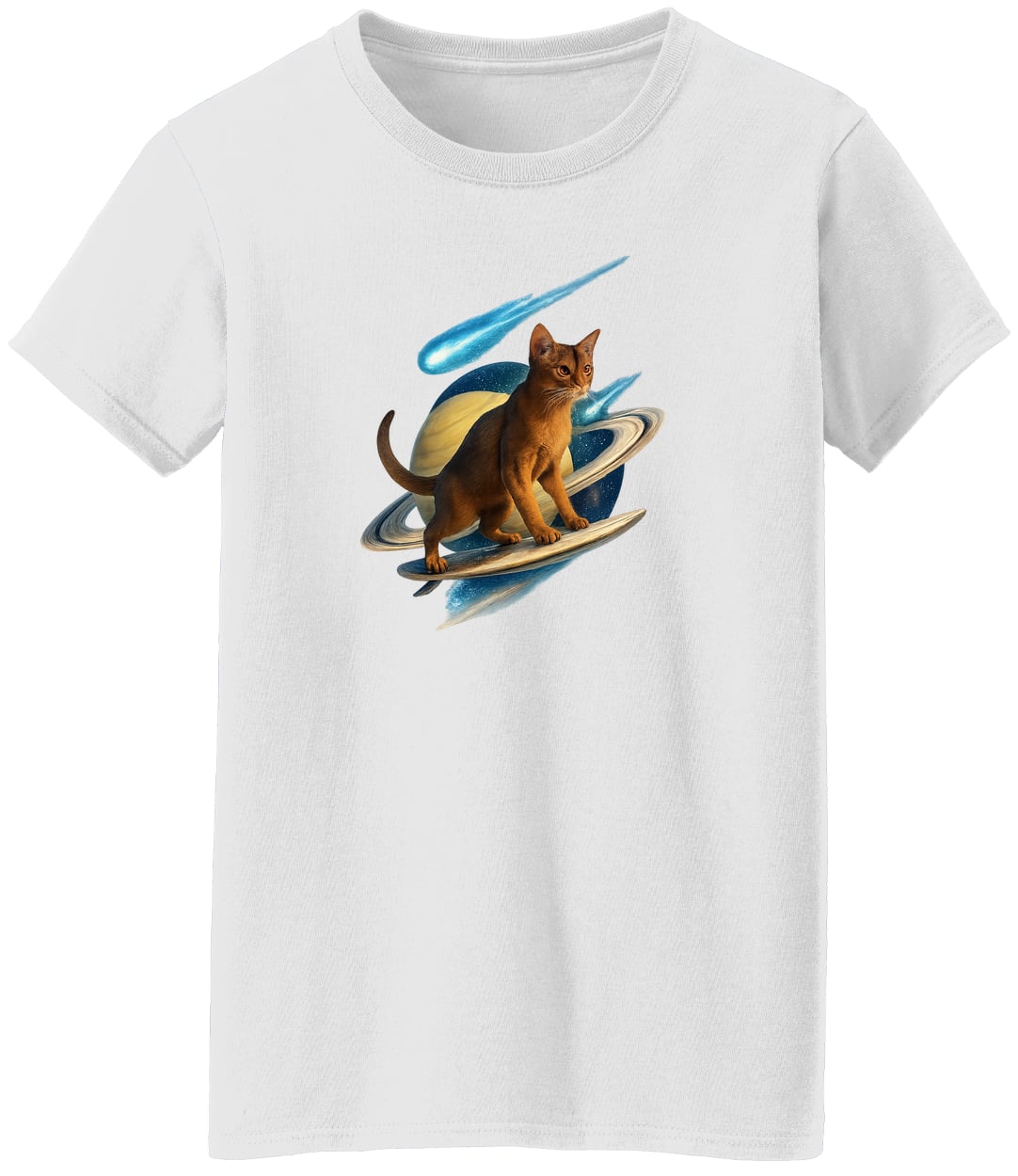 G500L Ladies' 5.3 oz. T-Shirt - White