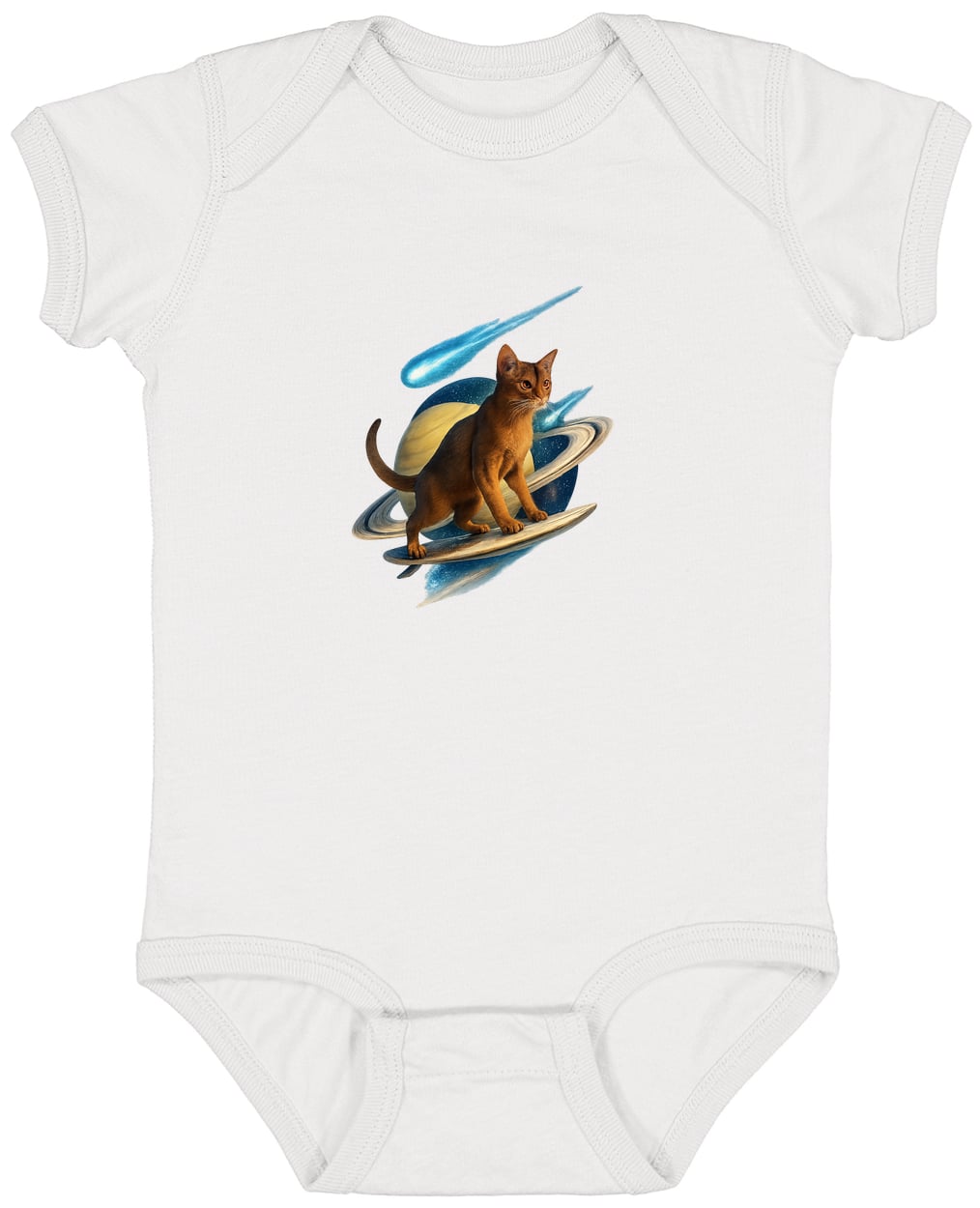 4424 Infant Fine Jersey Bodysuit - White
