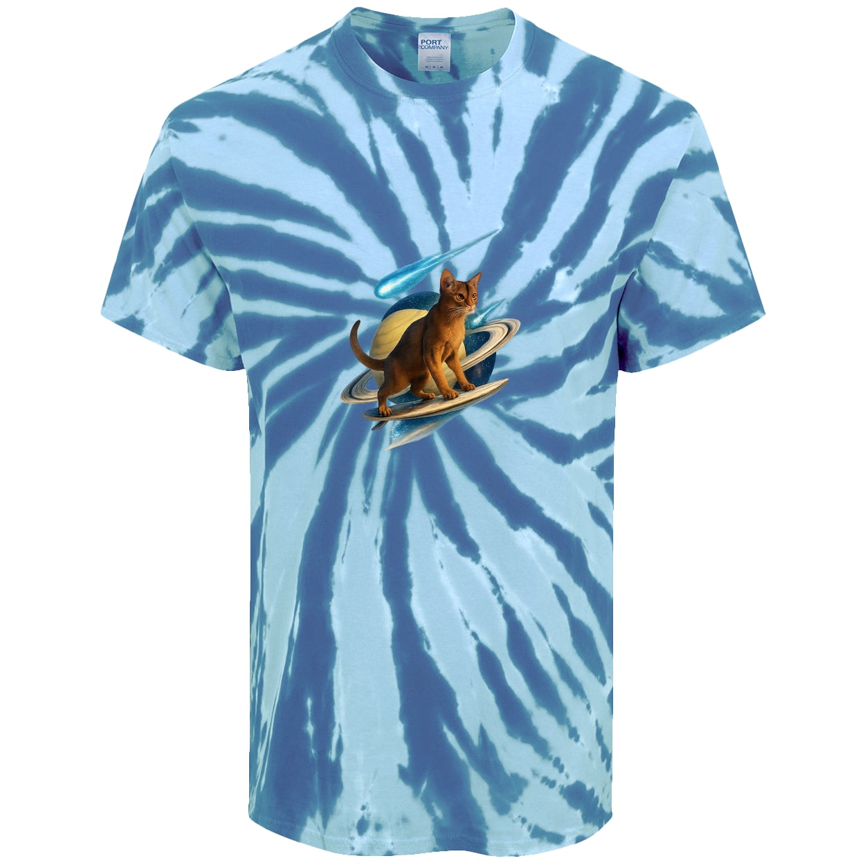 PC147 Port & Company Tie-Dye Tee - Royal