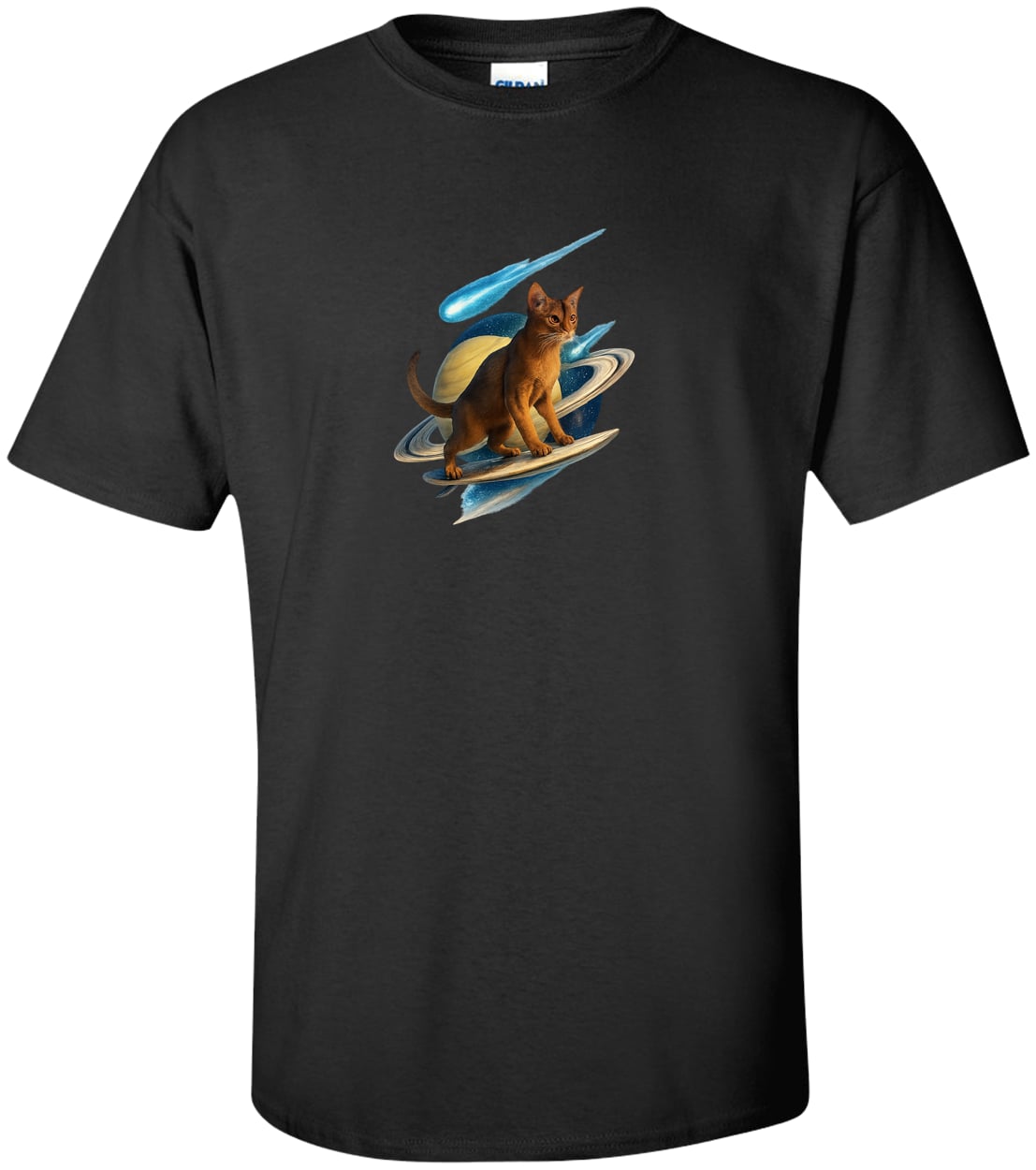 G200T Gildan Mens Tall Ultra Cotton Tee - Black