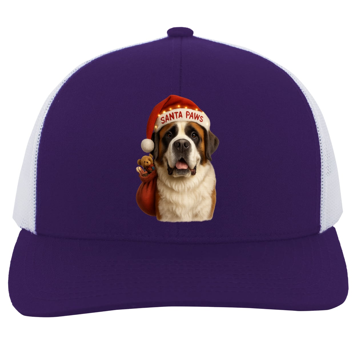 104C Trucker Snap Back - Purple/White
