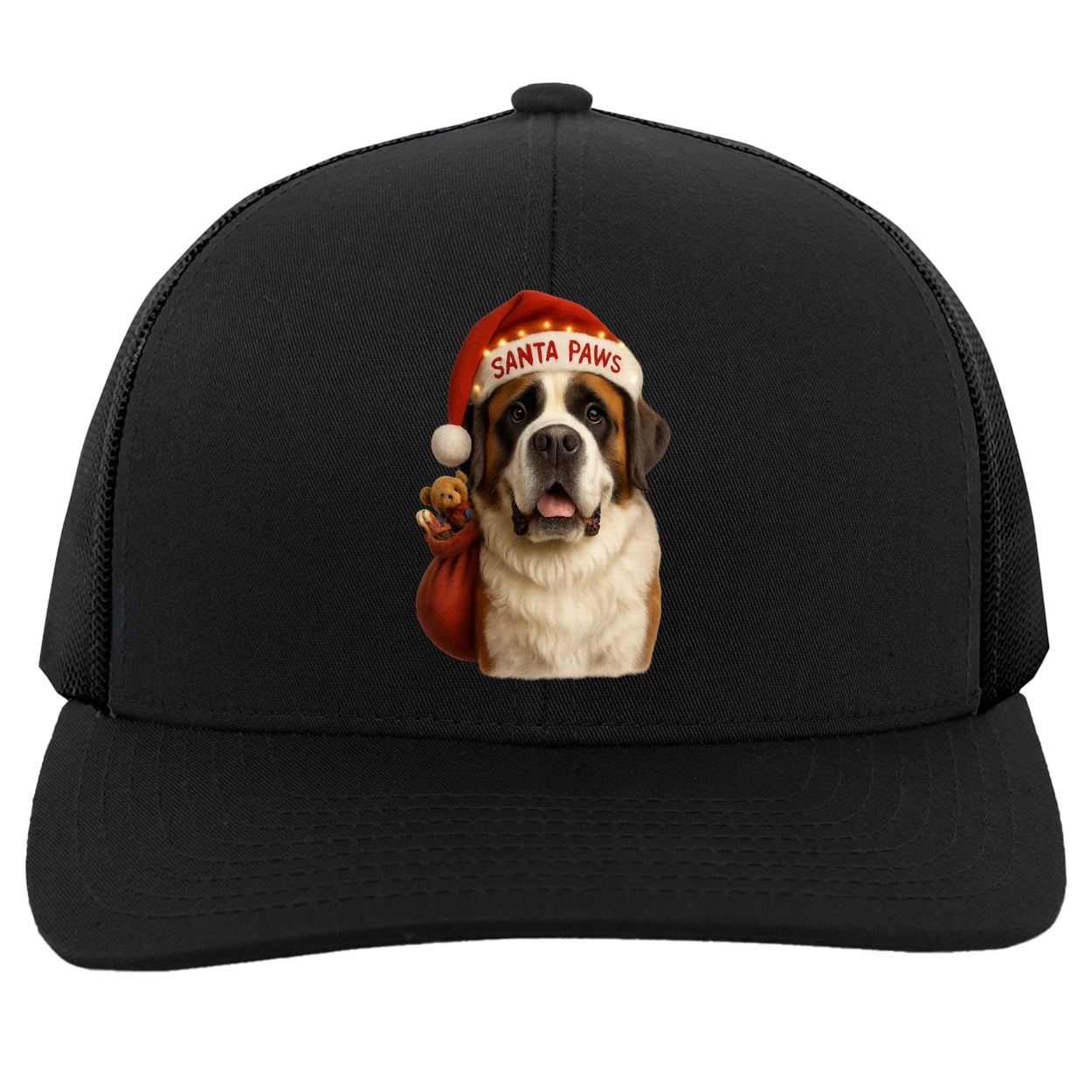 104C Trucker Snap Back - Black