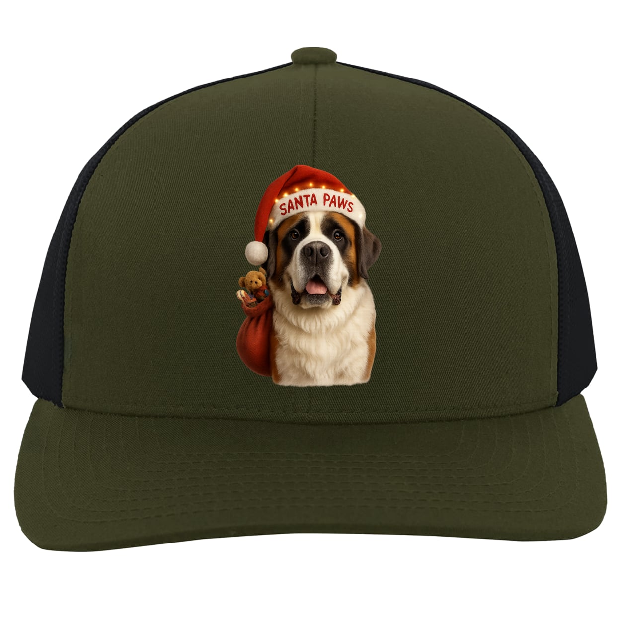 104C Trucker Snap Back - Moss/Charcoal