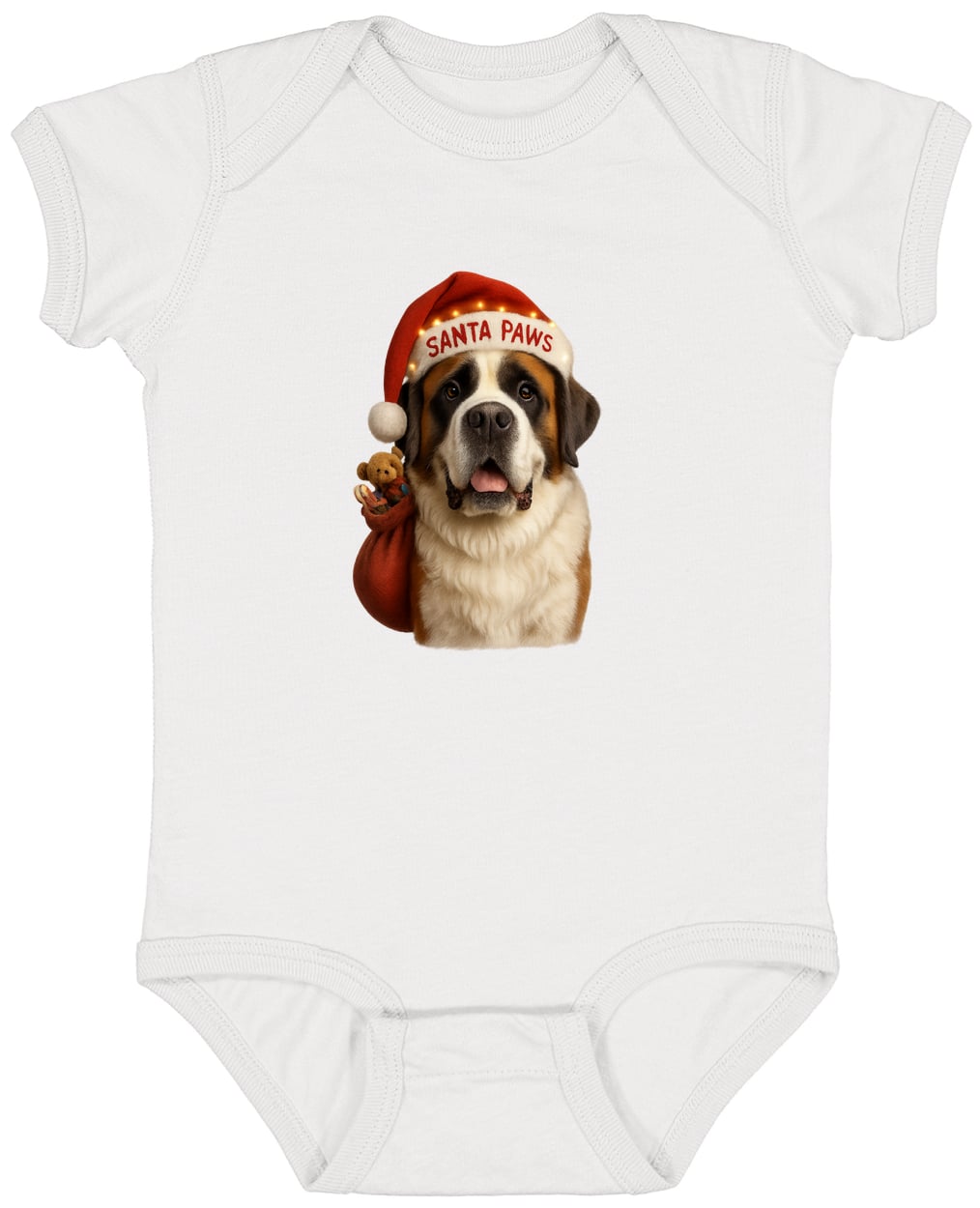 4424 Infant Fine Jersey Bodysuit - White