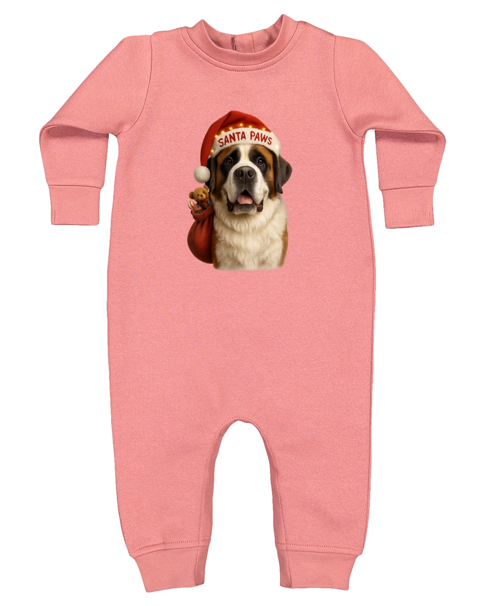 4447 Rabbit Skins Infant Fleece One-Piece Bodysuit - Mauvelous