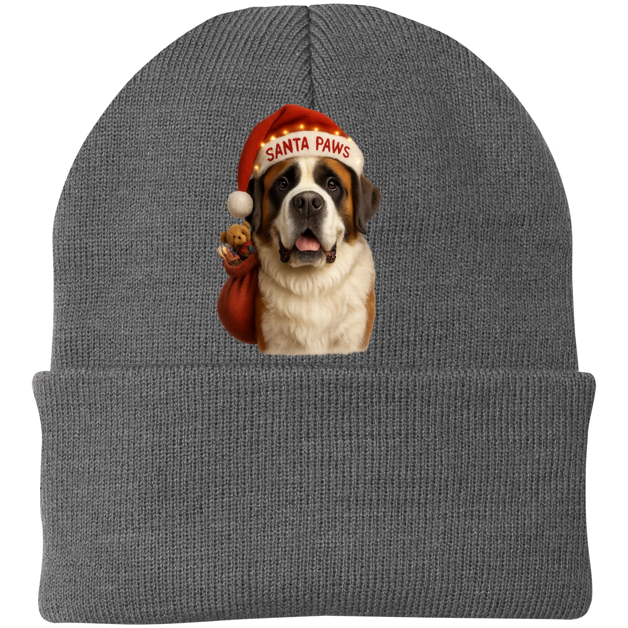CP90 Port & Company Knit Beanie - Athletic Oxford