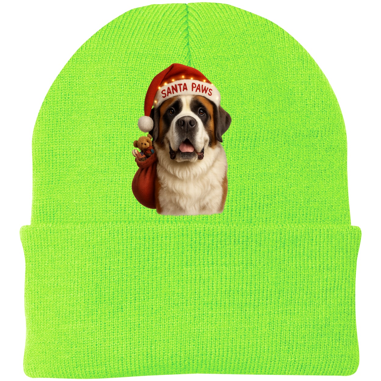 CP90 Port & Company Knit Beanie - Neon Green