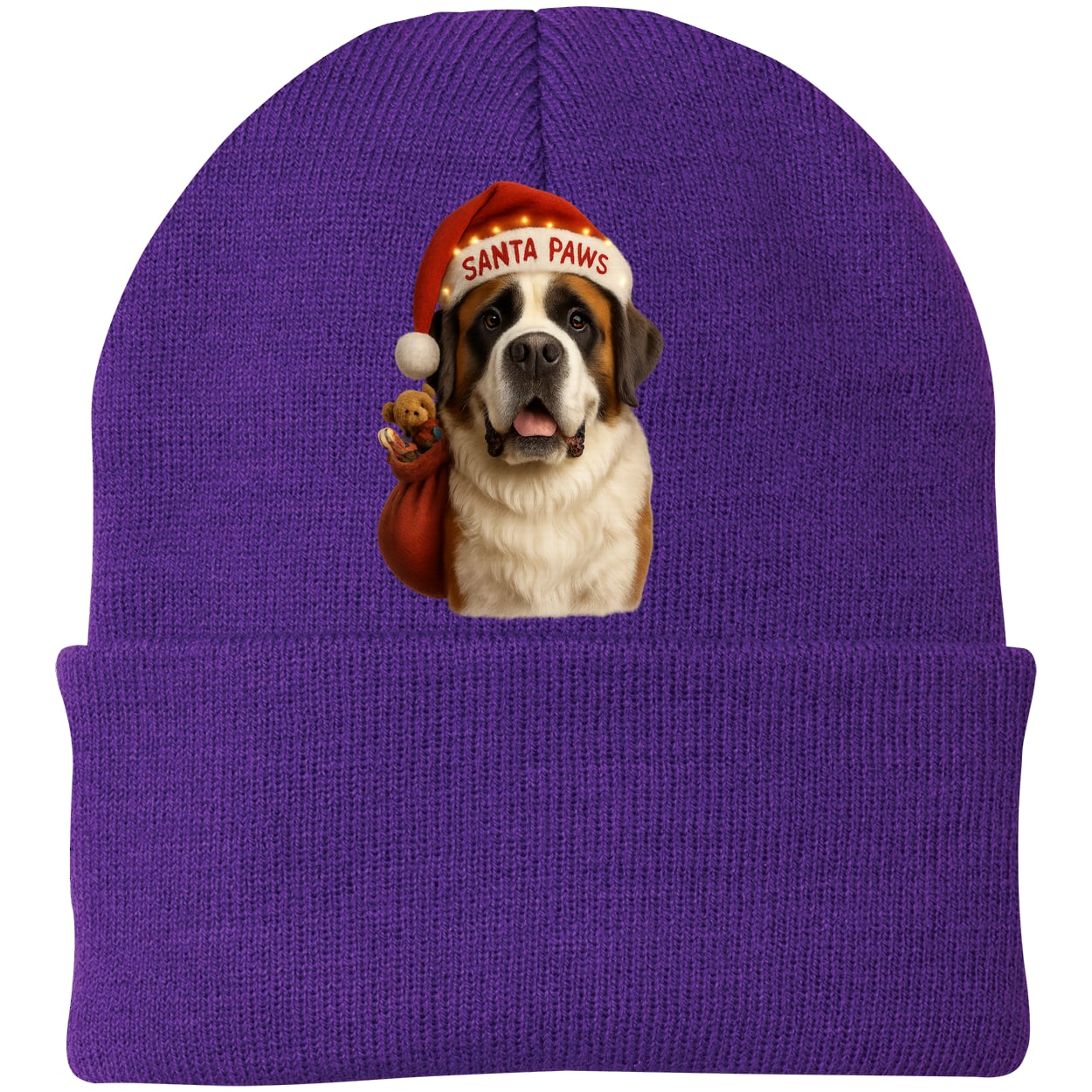CP90 Port & Company Knit Beanie - Athletic Purple