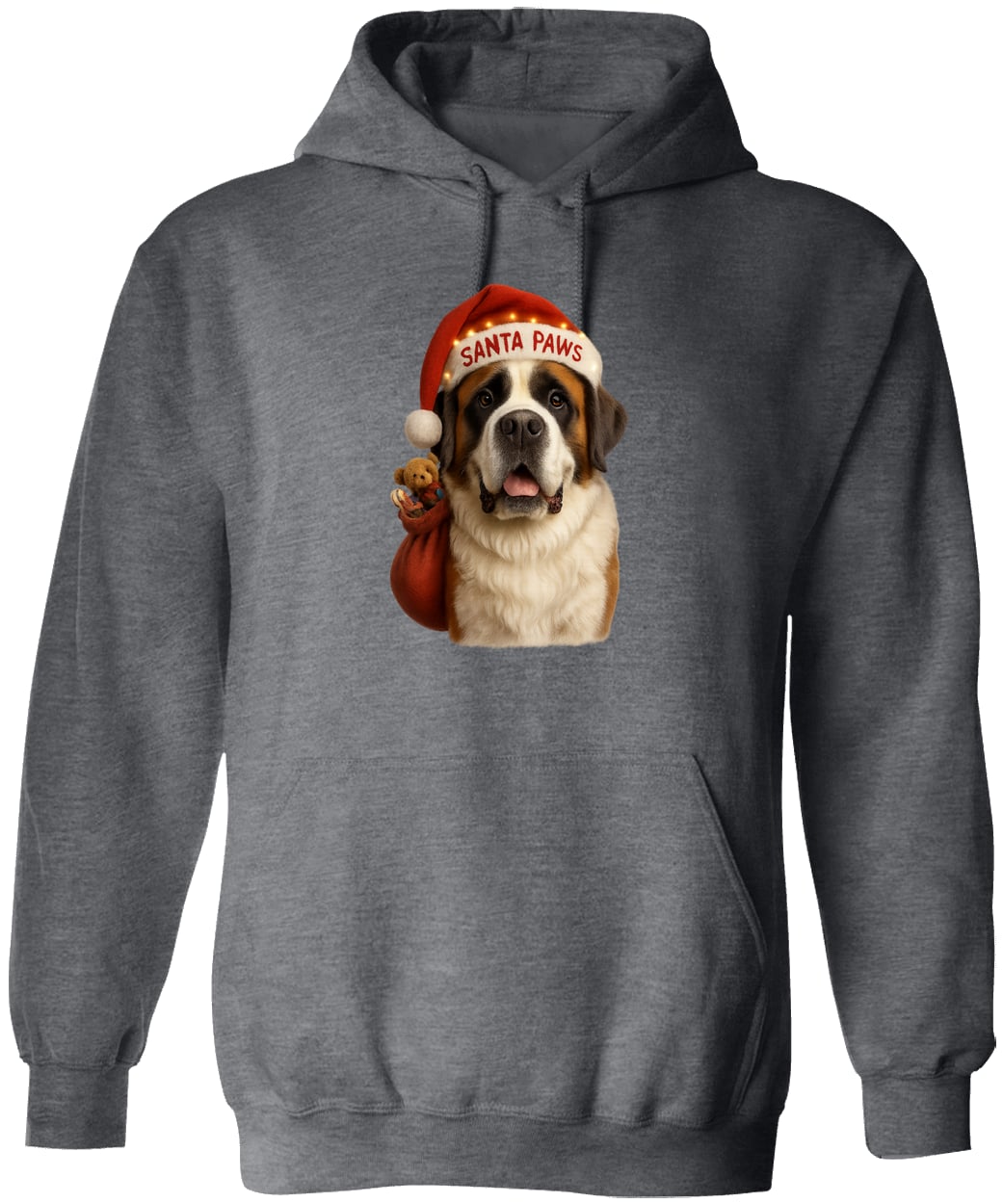 G185 Gildan Pullover Hoodie - Dark Heather
