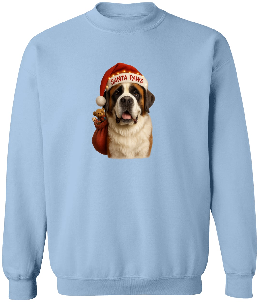 G180 Gildan Crewneck Pullover Sweatshirt - Light Blue