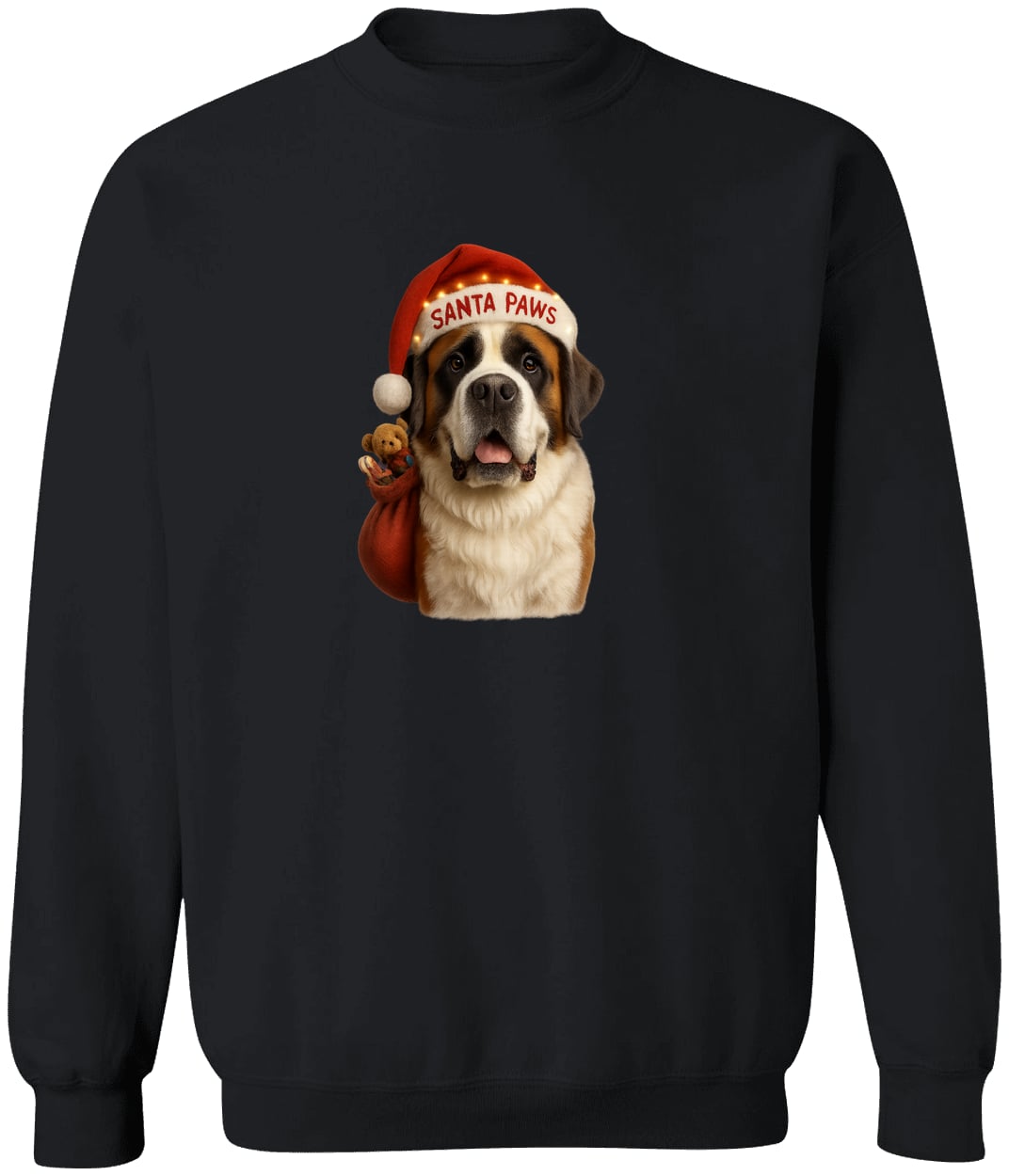 G180 Gildan Crewneck Pullover Sweatshirt - Black