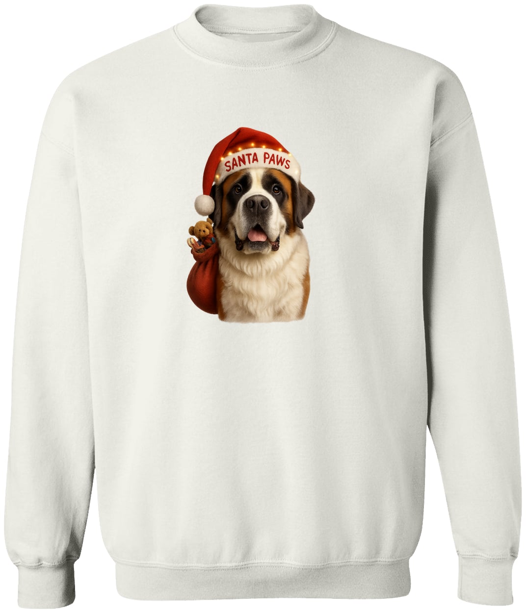 G180 Gildan Crewneck Pullover Sweatshirt - White