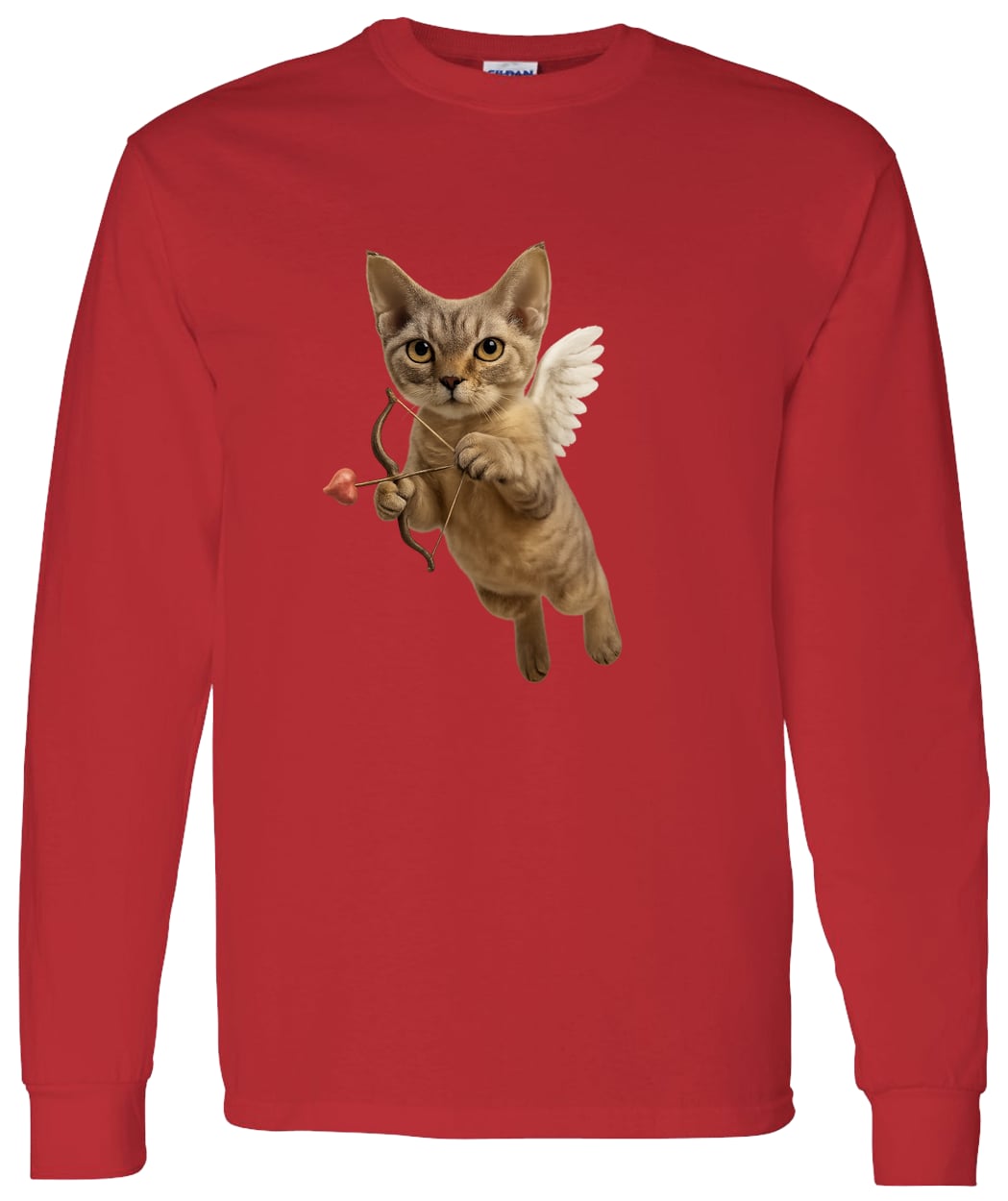 G540 LS T-Shirt 5.3 oz. - Red