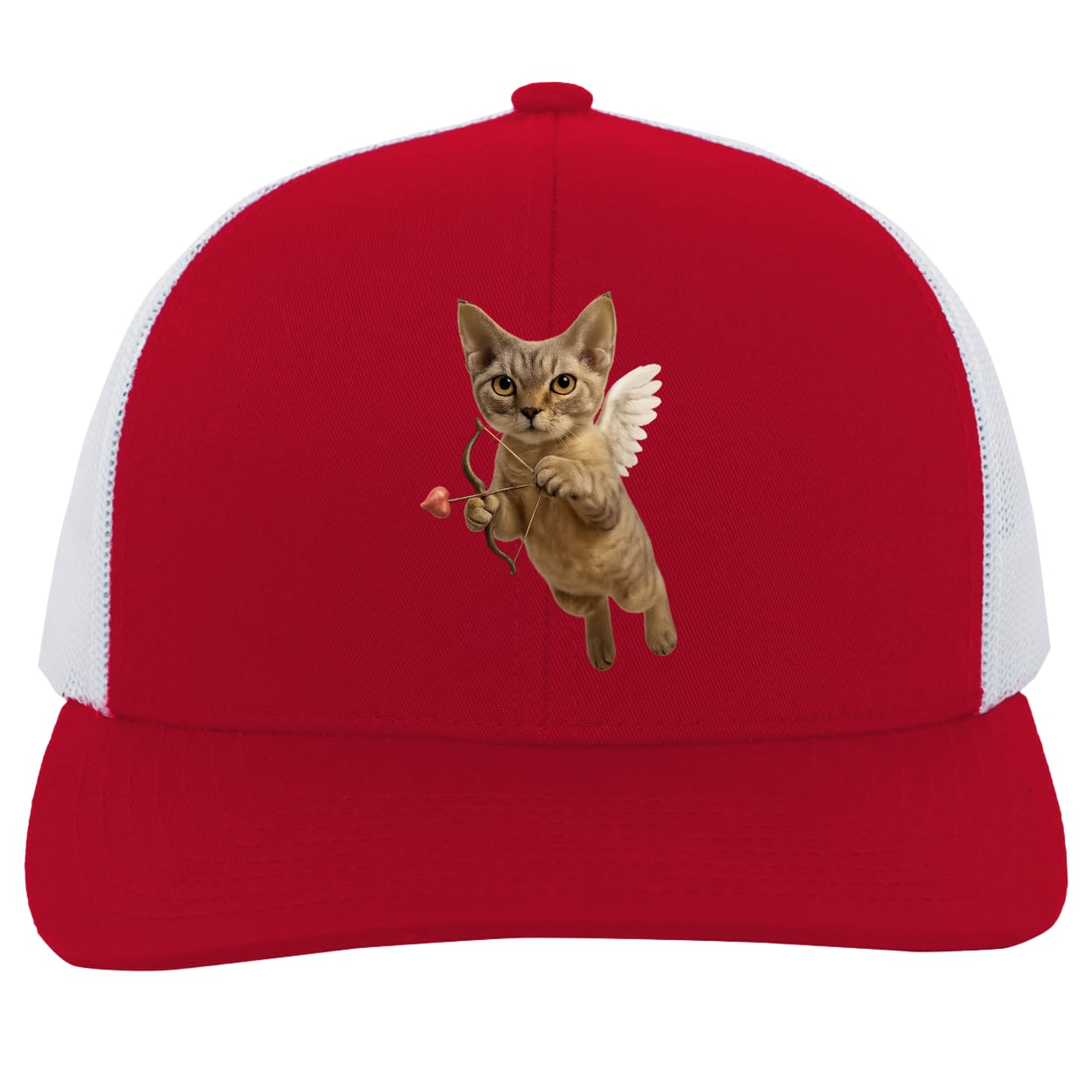 104C Trucker Snap Back - Red/White